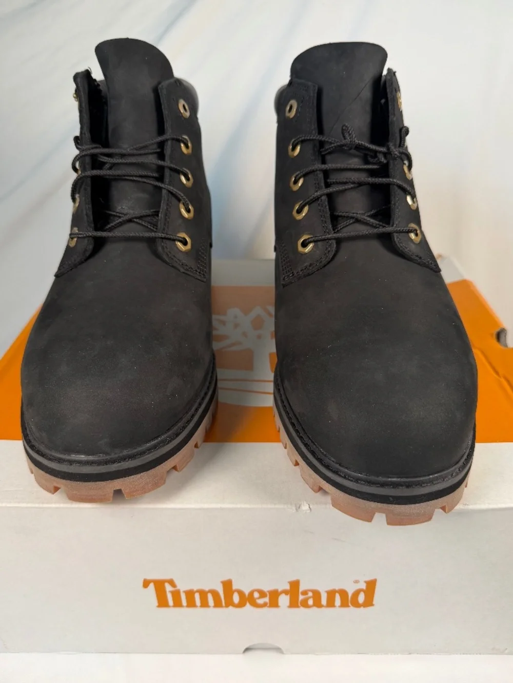 Timberland Rockaway Mid LC Waterproof Chukka Boots Black Nubuck Men’s Size 11